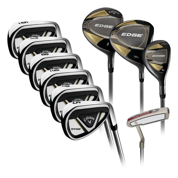CALLAWAY 2021 EDGE 10-PIECE SET COMPLETE SET CALLAWAY EDGE GRAPHITE