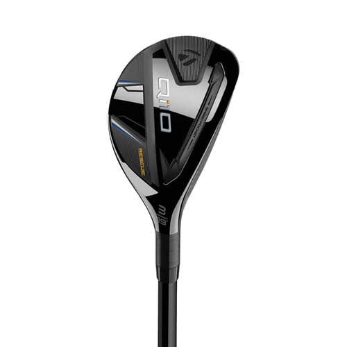LEFT HANDED TAYLORMADE QI10 RESCUE 4 HYBRID GRAPHITE REGULAR STANDARD FUJIKURA VENTUS TR BLUE 6 GRA