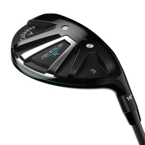 LEFT HANDED CALLAWAY ROGUE X 4 HYBRID GRAPHITE REGULAR STANDARD ALDILA SYNERGY 60 HYB X GRAPHITE