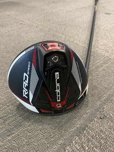 Used Cobra RAD SPEED Mens Driver LH 10.5 Degree 11614-S000229143
