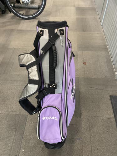 Used Strata STAND BAG Womens Stand Bag Purple 11614-S000229134