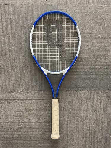 Used Prince RAGE Adult Tennis Racquet Royal Blue 4 3/8" 11614-S000229097
