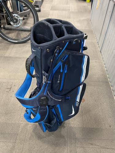 Used Nike XTREME SPORT IV STAND BAG Mens Stand Bag Navy Blue 11614-S000229067