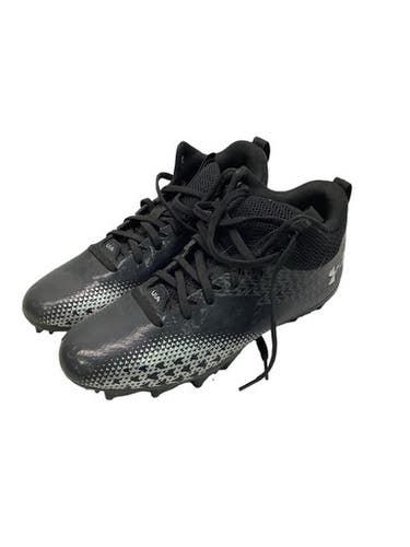 Used Under Armour Youth FB Cleats Black Youth 06.0 11347-S000262414