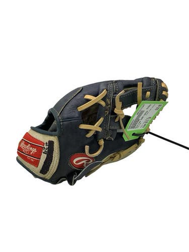 Used Rawlings SURE CATCH BB/SB Glove RH Throw Navy Blue 10 1/2" 11347-S000262412