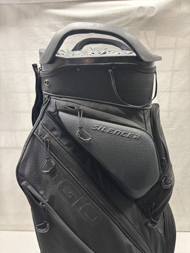 Used Ogio SILENCER CART BAG Mens Cart Bag Black 11490-S000268271