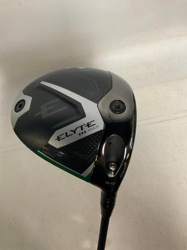 Used Callaway ELYTE MAX TRIPLE DIAMOND Mens Driver RH 9.0 Degree 11823-S000036873