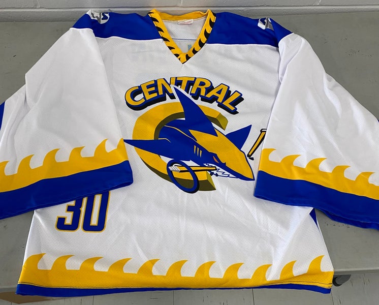 Unique Sharks Goalie Cut Men's Jersey (New)