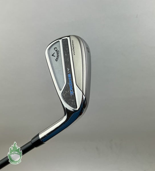 Used RH Callaway Paradym Ai-Smoke 5 Iron 5.0 Senior Flex Graphite Golf Club