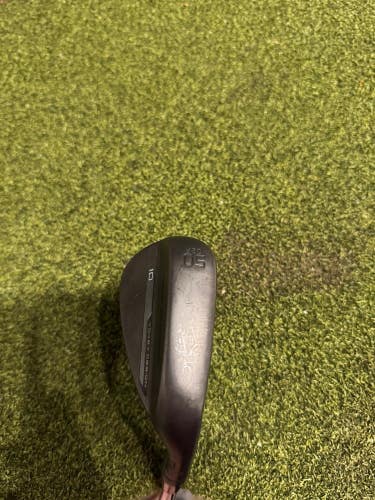 Titleist Vokey SM10 Jet Black 50.08* Wedge, Stock Vokey Design Wedge Flex, RH