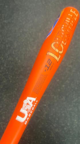 Used Louisville Slugger ATLAS 2023 BB/SB USA 2 5/8 Bat 29" 11497-S000154915