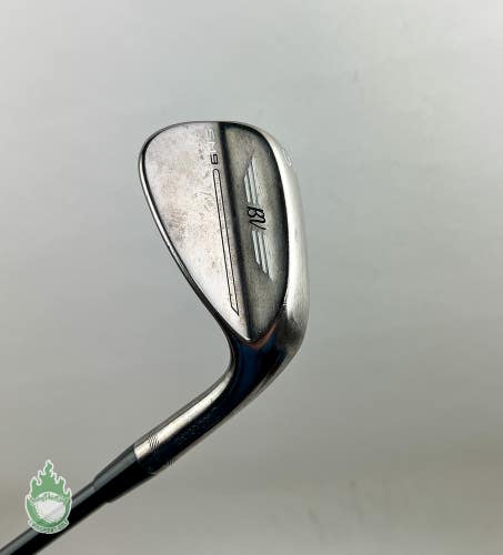 Used Titleist Vokey SM9 F Grind Brushed Steel Wedge 50*-12 Senior Graphite Golf