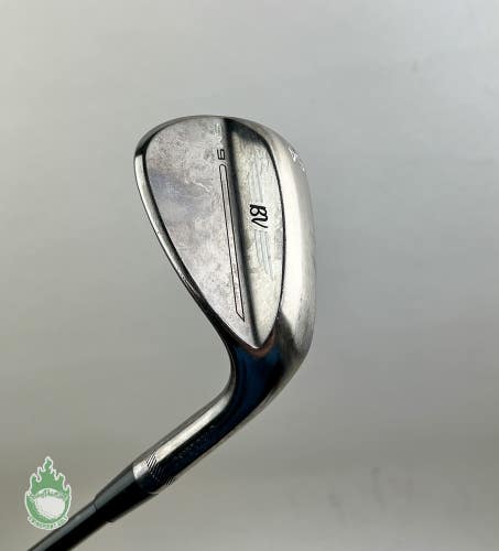 Used Titleist Vokey SM9 S Grind Brushed Steel Wedge 54*-10 Senior Graphite Golf