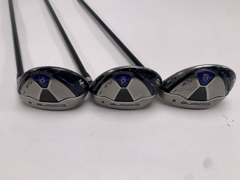 Cobra Fly-Z XL Hybrid Set 4 5 6 22* 25* 28* Fly Z 65g Regular Graphite Mens RH