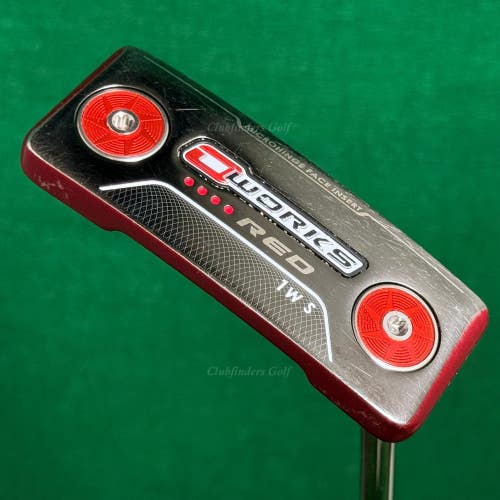 Odyssey O Works Red 1W S 34.5" Slant-Neck Wide Blade Putter Golf Club