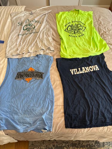 USED/WORN Mens Cut-off/Tank Top Lot (ALL 7 INCLUDED)