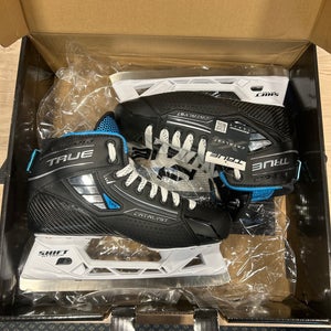2024 True Catalyst 7X4 Hockey Goalie Skates Regular Width 8 (New)