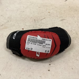Used CCM QLT230 Junior Elbow Pads SM 11725-S000490256