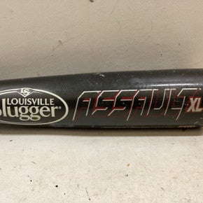 Used Louisville Slugger ASSAULT XL BB/SB USSSA 2 3/4 Bat 25" 11725-S000496384