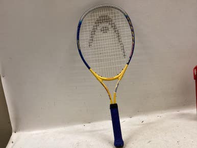 Used Head Racquet AGASSI 25 Junior Tennis Racquet Yellow 25" 11725-S000496364