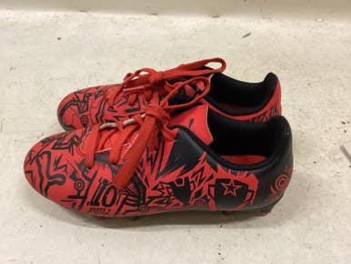 Used Puma PULISIC JR Soccer Cleats Red Youth 13.0 11725-S000496461