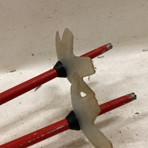 Used Marker SKI POLE Girls DH Ski Pole Red 90 cm / 36 in 11725-S000496459