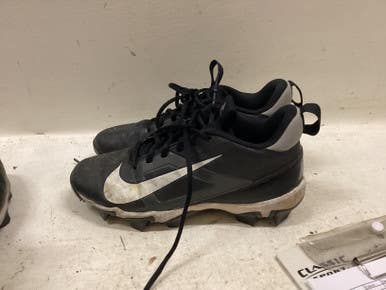 Used Nike ALPHA Adult FB Cleats Black Senior 7 11725-S000496484