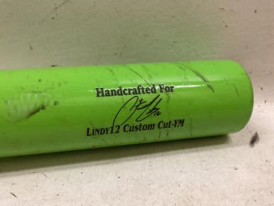 Used Marucci LINDY12 CUTSOM CUT-YM BB/SB Wood Bat 29" 11725-S000496504