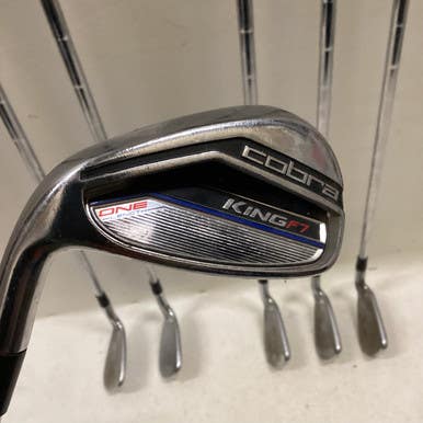 Used Cobra KING F7 ONE LENGTH Mens Iron Set LH 5I-PW 11725-S000494513