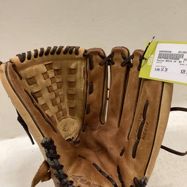 Used Easton NES14 BB/SB Glove RH Throw Brown 14" 11725-S000495286