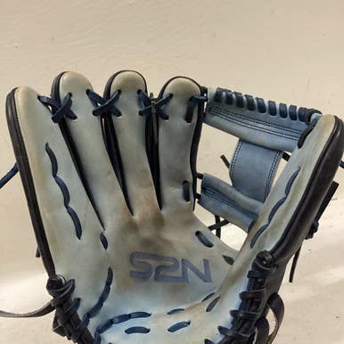Used S2N BB/SB Glove LH Throw Carolina Blue And Navy Blue 12 3/4" 11725-S000495861