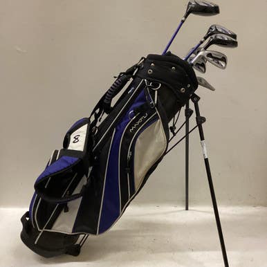 Used Maxfli REV3 Jr Package Set LH Navy Blue 8 Piece 11725-S000495927