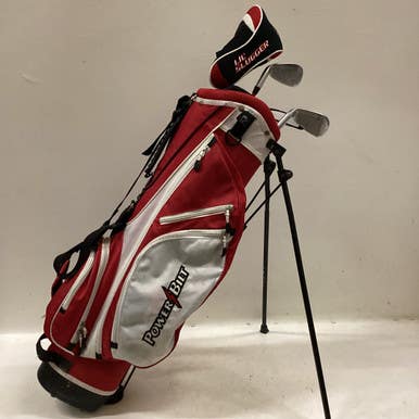 Used Powerbilt LIL SLUGGER Jr Package Set RH Red 4 Piece 11725-S000495940
