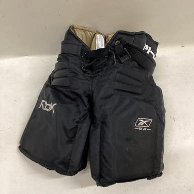Used Reebok 5K JR GOALIE PANTS Junior Goalie Pant Black MD 11725-S000495985
