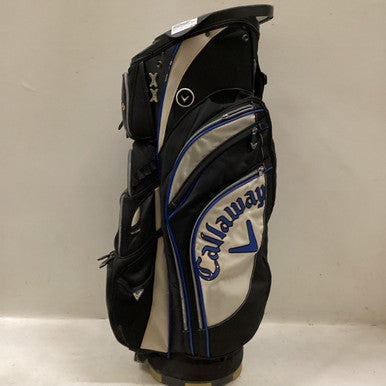 Used Callaway 15 WAY CART BAG Mens Cart Bag White/Black/Royal 11725-S000496003
