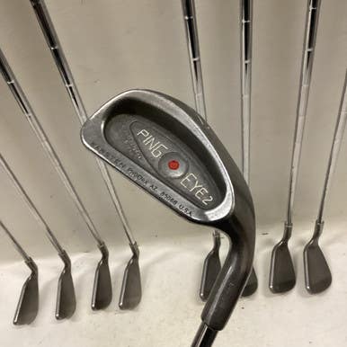 Used Ping EYE 2 RED DOT NO 6 Mens Iron Set RH 2I-SW 11725-S000496038