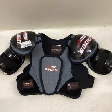 Used Bauer IMPACT 300 Junior Shoulder Pads MD 11725-S000496051