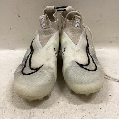 Used Nike LAX Cleats Mens White Senior 10 11725-S000496073