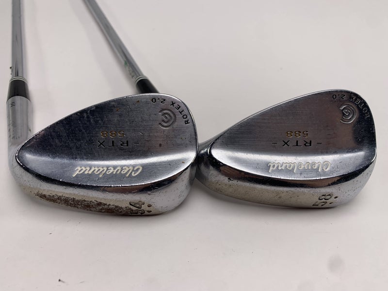 Cleveland 588 RTX 2.0 Tour Satin Wedge Set 54* 10 | 58* 10 DG Wedge Mens RH