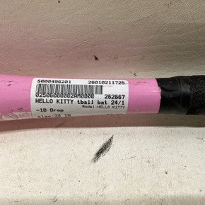 Used HELLO KITTY BB/SB T-Ball Bat 24" 11725-S000496201