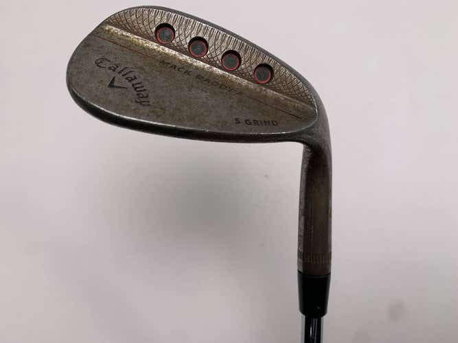 Callaway Mack Daddy 4 Raw Gap Wedge GW 52* 10 S-Grind KBS Tour V Wedge Mens RH