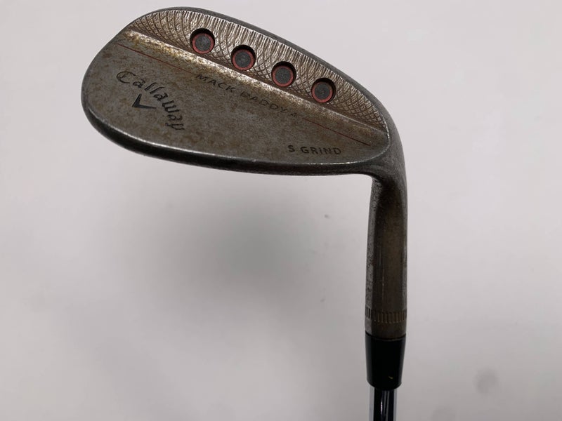 Callaway Mack Daddy 4 Raw Gap Wedge GW 52* 10 S-Grind KBS Tour V Wedge Mens RH