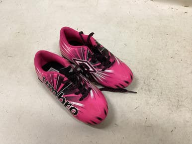 Used Umbro Soccer Cleats Pink Youth 09.0 11725-S000496211