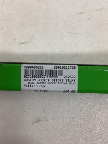 Used CUSTOM HOCKEY STICKS SILKY Senior One Piece Right 85 Flex 11725-S000496221