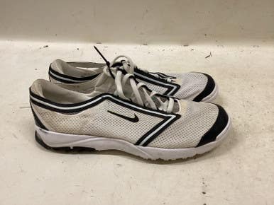 Used Nike LUNAR SUMMER LITE Womens Golf Shoes White Senior 8 11725-S000496255