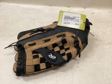 Used Rawlings SS14BR BB/SB Glove RH Throw Black 14" 11725-S000496308