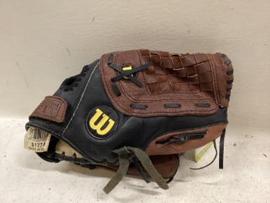 Used Wilson A2452 BB/SB Glove RH Throw Black 11 1/2" 11725-S000496309