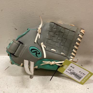 Used Rawlings WPL11GM BB/SB Glove RH Throw Teal 11" 11725-S000496318