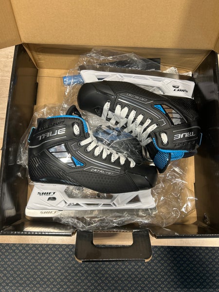 2024 True Catalyst 7X4 Hockey Goalie Skates Regular Width 7 (New)