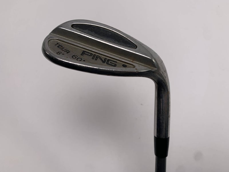 Ping Tour Lob Wedge LW 60* 8 Bounce Black Dot TFC 100 I Stiff Graphite Mens RH